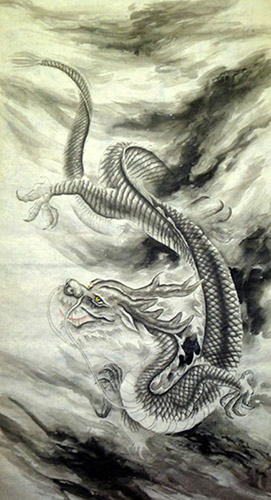 Dragon,65cm x 134cm(25〃 x 53〃),4695136-z