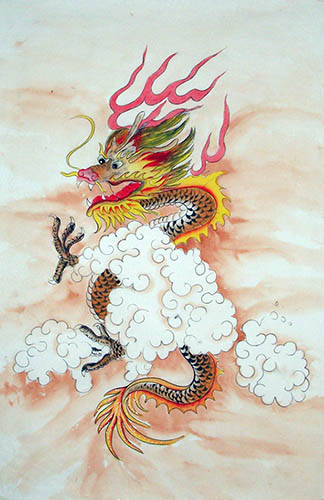 Dragon,43cm x 65cm(17〃 x 26〃),4732006-z