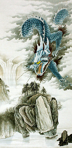 Dragon,68cm x 136cm(27〃 x 54〃),4738024-z