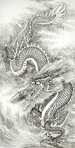 Dragon,68cm x 136cm(27〃 x 54〃),4741013-z