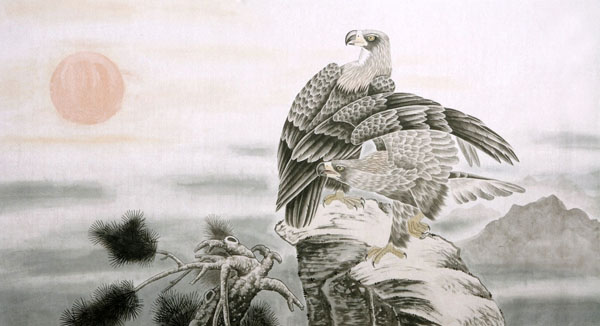 Eagle,90cm x 170cm(35〃 x 67〃),4481009-z