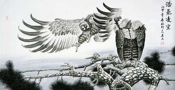 Eagle,92cm x 174cm(36〃 x 69〃),4481042-z
