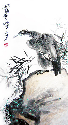 Eagle,50cm x 100cm(19〃 x 39〃),zy41191004-z