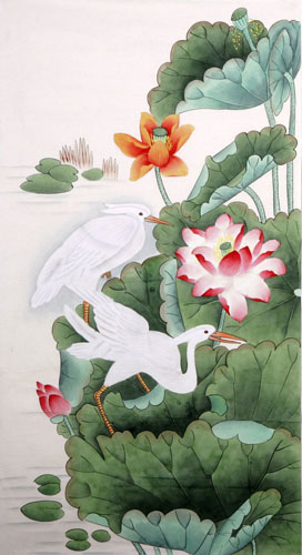 Egret,50cm x 100cm(19〃 x 39〃),2340067-z