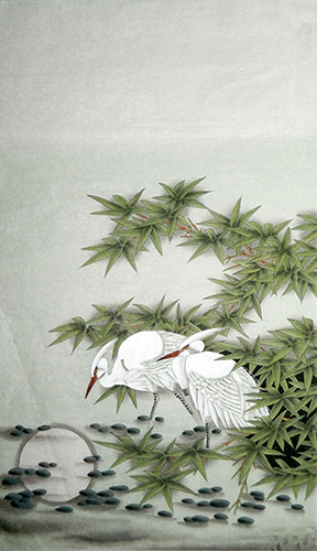 Egret,65cm x 105cm(26〃 x 41〃),zga21210006-z
