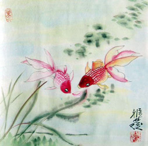 Goldfish,33cm x 33cm(13〃 x 13〃),2367019-z