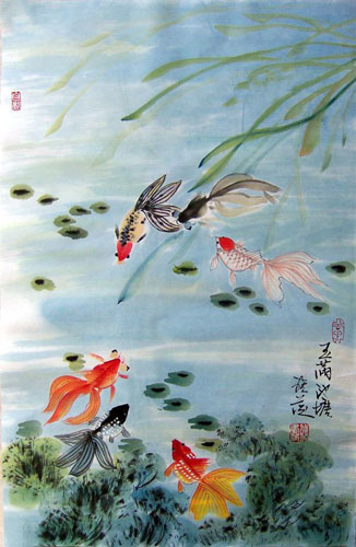 Goldfish,69cm x 46cm(27〃 x 18〃),2367027-z