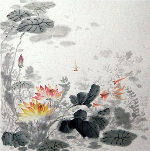 Goldfish,50cm x 50cm(19〃 x 19〃),2545003-z