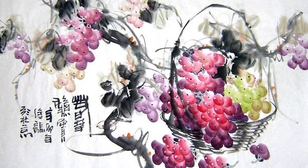 Grape,50cm x 100cm(19〃 x 39〃),2469001-z