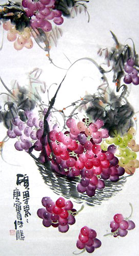 Grape,50cm x 100cm(19〃 x 39〃),2469004-z