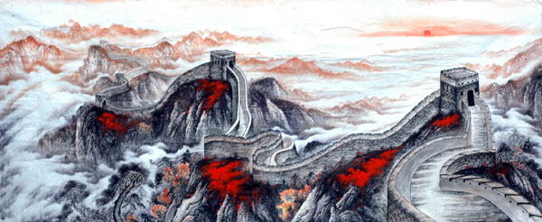 Great Wall,150cm x 350cm(59〃 x 138〃),1013005-z