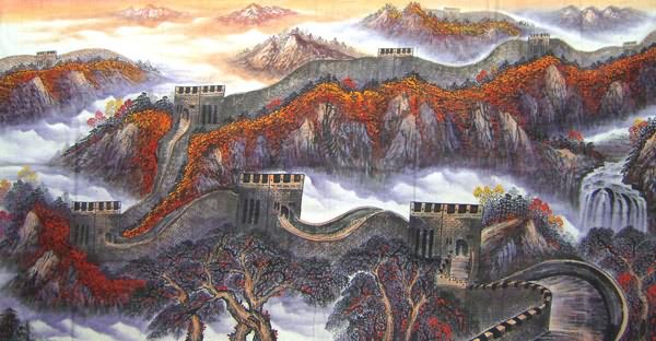 Great Wall,120cm x 240cm(47〃 x 94〃),1013014-z