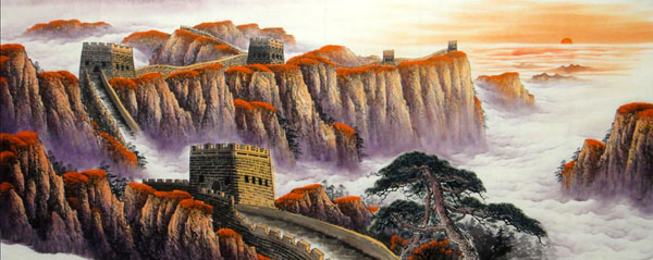Great Wall,96cm x 240cm(38〃 x 94〃),1016011-z