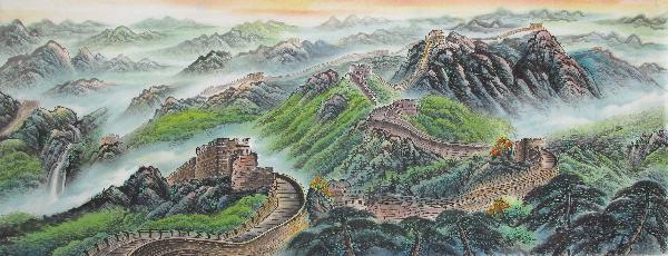 Great Wall,70cm x 180cm(27〃 x 70〃),1017006-z