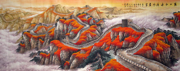 Great Wall,140cm x 360cm(55〃 x 142〃),1026002-z