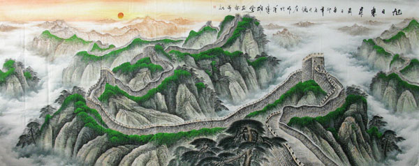Great Wall,140cm x 360cm(55〃 x 142〃),1026006-z