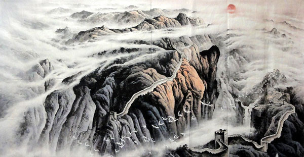 Great Wall,120cm x 240cm(47〃 x 94〃),1038002-z