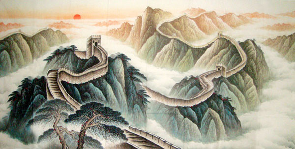 Great Wall,120cm x 240cm(47〃 x 94〃),1081006-z
