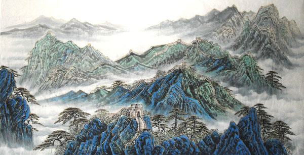 Great Wall,97cm x 180cm(38〃 x 70〃),1084001-z