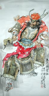 Chinese History & Folklore Painting,69cm x 138cm,3447063-x