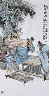 Chinese History & Folklore Painting,68cm x 136cm,3447173-x