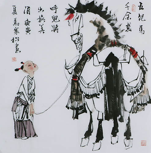 Horse,68cm x 68cm(27〃 x 27〃),4671019-z