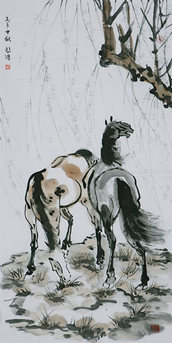 Horse,68cm x 136cm(27〃 x 54〃),4671029-z