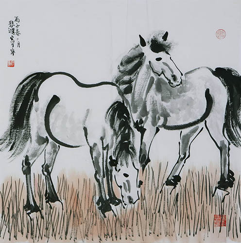 Horse,68cm x 68cm(27〃 x 27〃),4671033-z