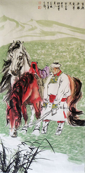 Horse,68cm x 136cm(27〃 x 54〃),4695052-z