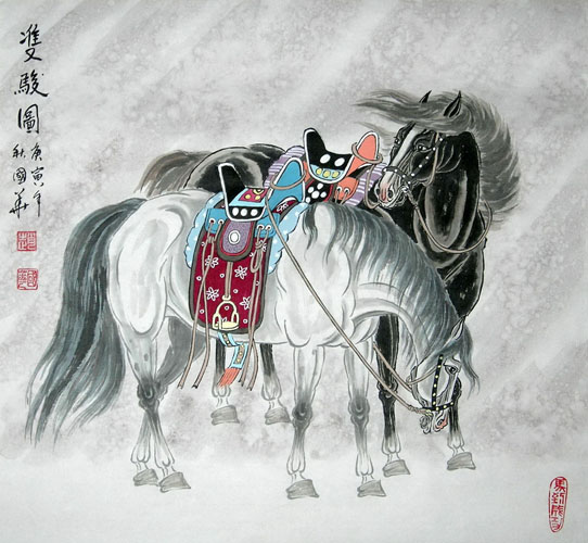 Horse,50cm x 50cm(19〃 x 19〃),4720049-z
