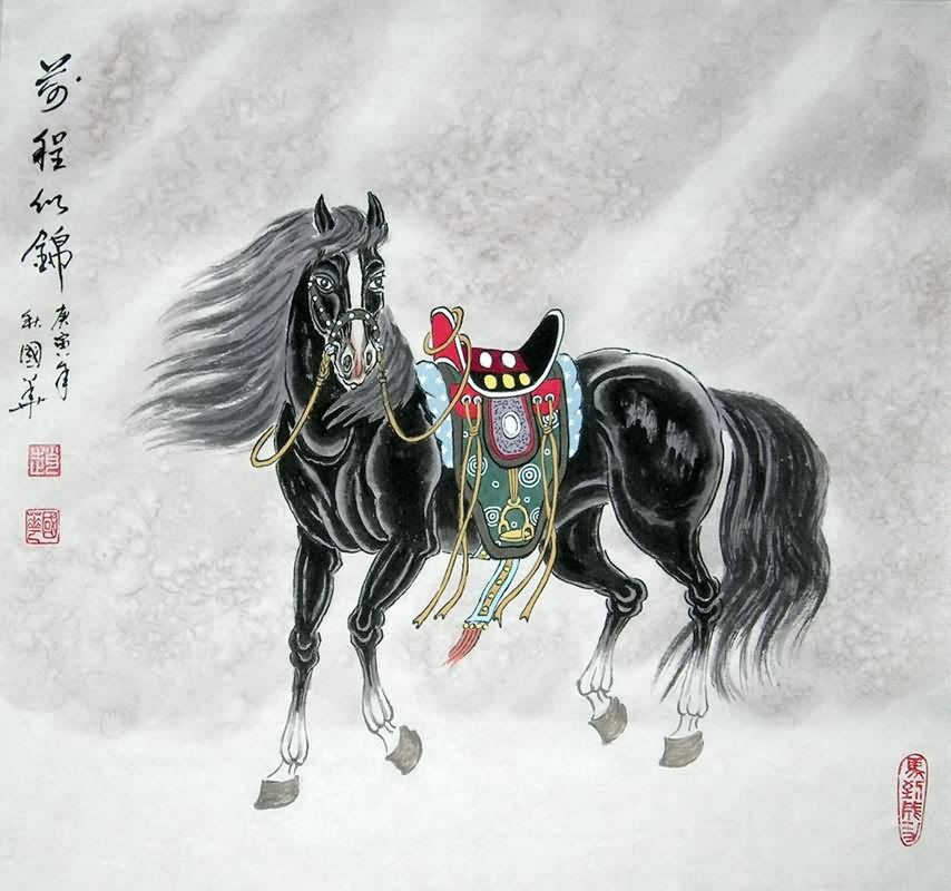 Китайские лошадки. Лошадь китайская живопись. Китайский конь. Лошади в Китае. Китай лошадь китайский.