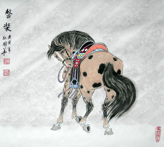 Horse,50cm x 50cm(19〃 x 19〃),4720052-z