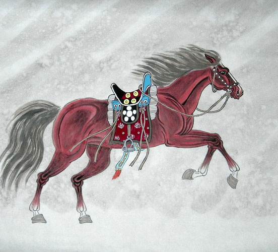 Horse,50cm x 50cm(19〃 x 19〃),4720056-z