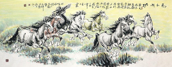Horse,70cm x 180cm(27〃 x 70〃),4736015-z