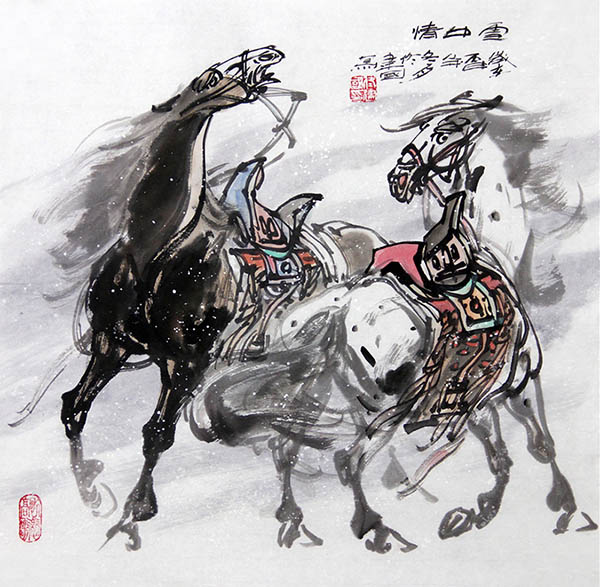 Horse,45cm x 45cm(18〃 x 18〃),tjg41177002-z