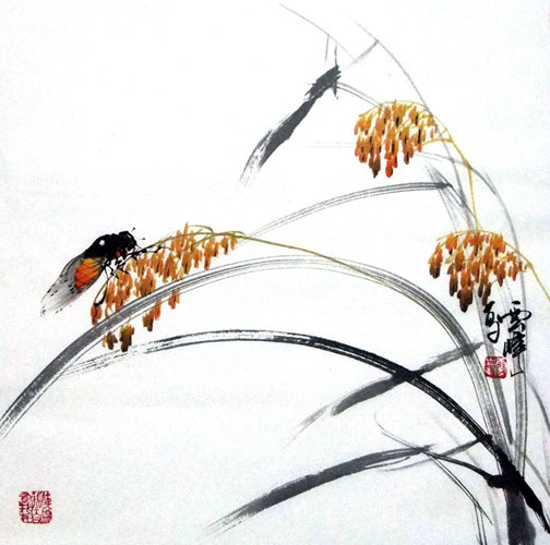 Insects,40cm x 40cm(16〃 x 16〃),2408007-z