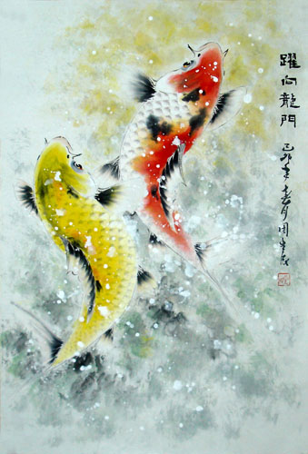 Koi Fish,69cm x 46cm(27〃 x 18〃),2378002-z
