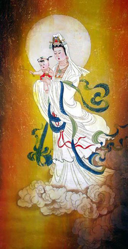 Kuan Yin,66cm x 130cm(26〃 x 51〃),3756004-z