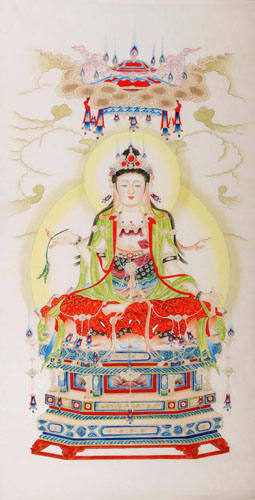 Kuan Yin,66cm x 130cm(26〃 x 51〃),3759004-z