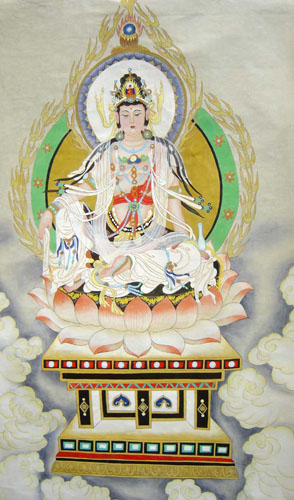 Kuan Yin,69cm x 138cm(27〃 x 54〃),3762001-z