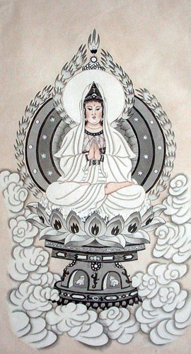 Kuan Yin,50cm x 100cm(19〃 x 39〃),3764002-z