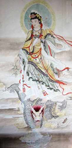 Kuan Yin,69cm x 138cm(27〃 x 54〃),3793005-z