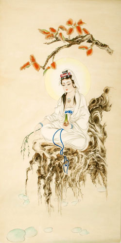 Kuan Yin,66cm x 130cm(26〃 x 51〃),3809034-z