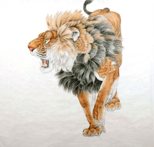 Lion,97cm x 90cm(38〃 x 35〃),4733002-z