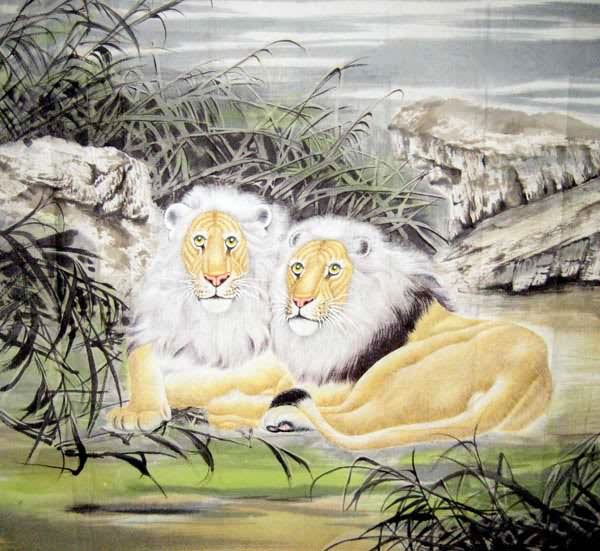 Lion,69cm x 69cm(27〃 x 27〃),4733004-z