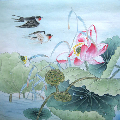 Lotus,66cm x 66cm(26〃 x 26〃),2011025-z