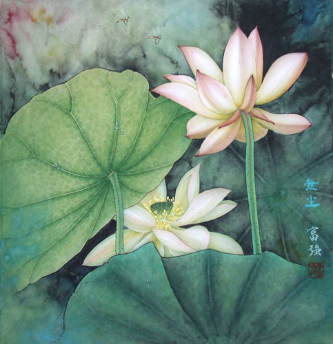 Lotus,50cm x 50cm(19〃 x 19〃),2330004-z