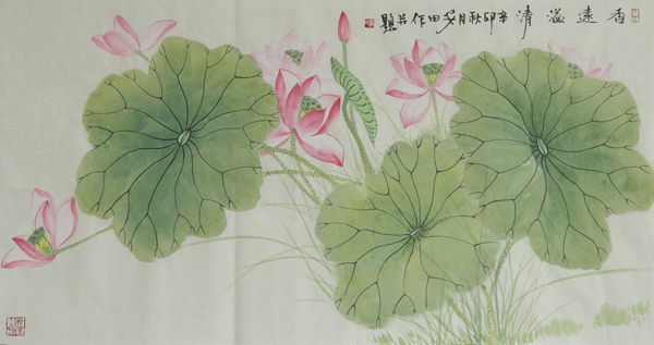 Lotus,50cm x 100cm(19〃 x 39〃),2388006-z