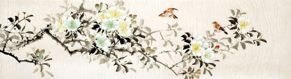 Magnolia,70cm x 180cm(27〃 x 70〃),2322014-z