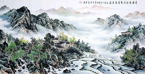 Mountains,68cm x 136cm(27〃 x 54〃),1061060-z